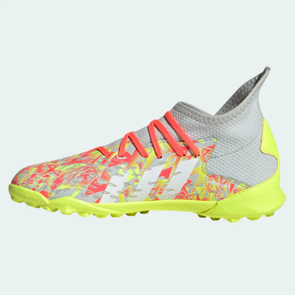 Adidas JR Predator Freak .3 Tf - Clear Grey-Solar Yellow (Side 2)