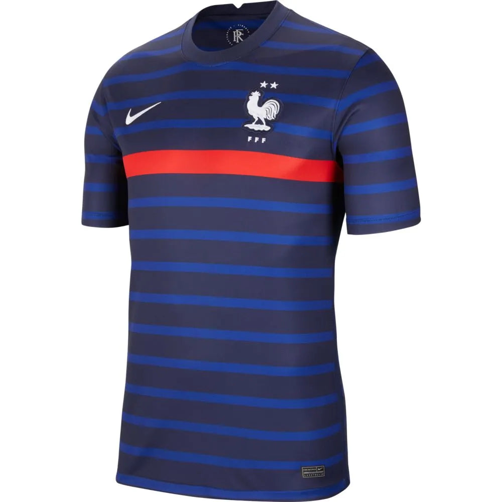 Nike 2020-21 France Home Jersey - Blue-Red