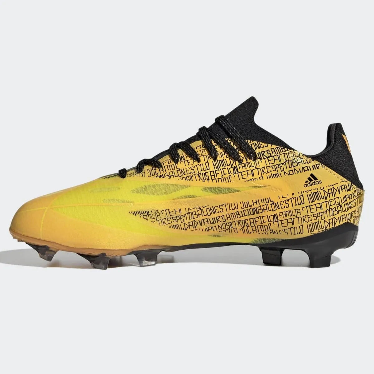 adidas JR X Speedflow Messi  .1 FG - Solar Gold-Black (Side 2)