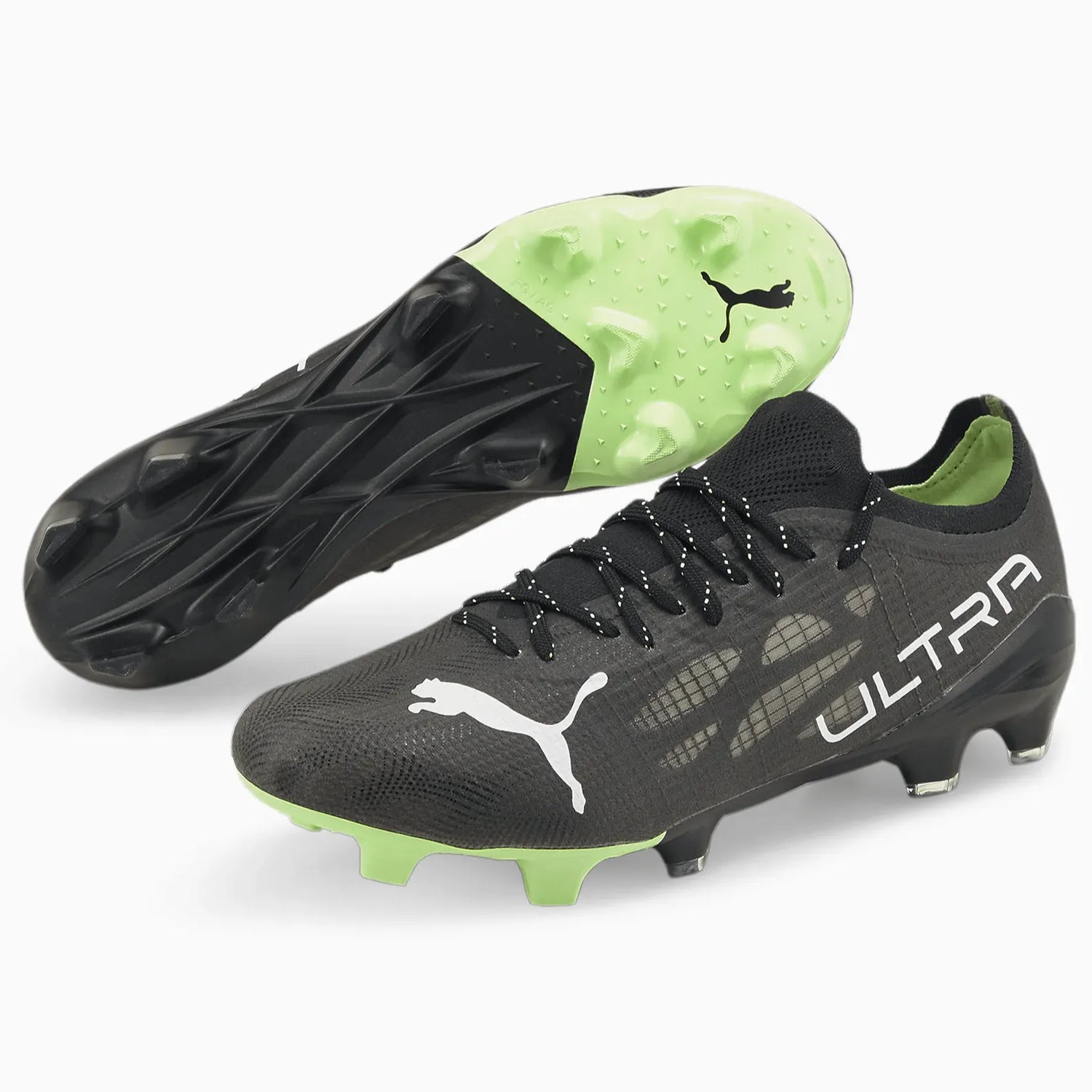 Puma Ultra 1.4 FG-AG - Black-White (Pair)