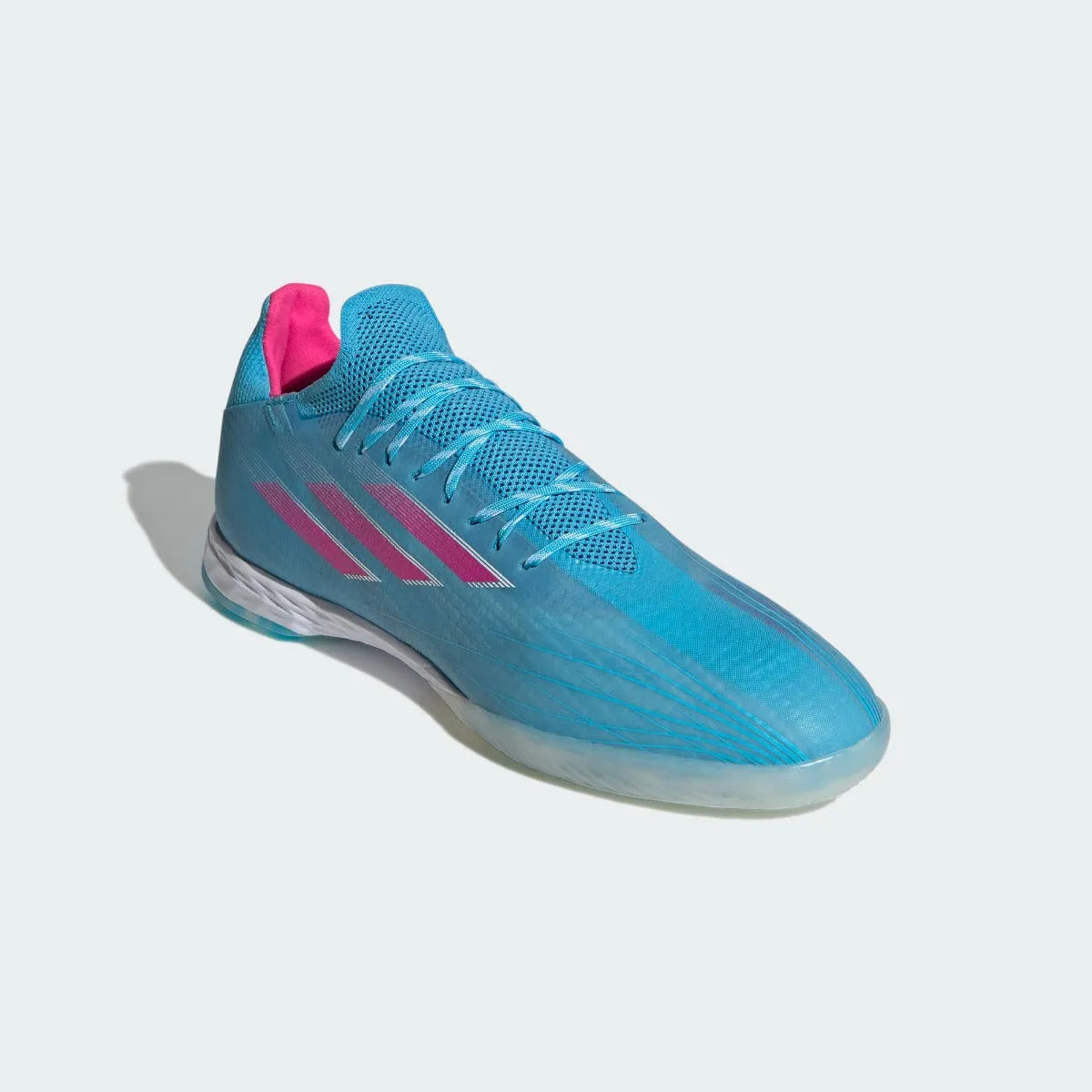 Adidas X Speedflow .1 IN - Sky Rush-Shock Pink (Diagonal 1)