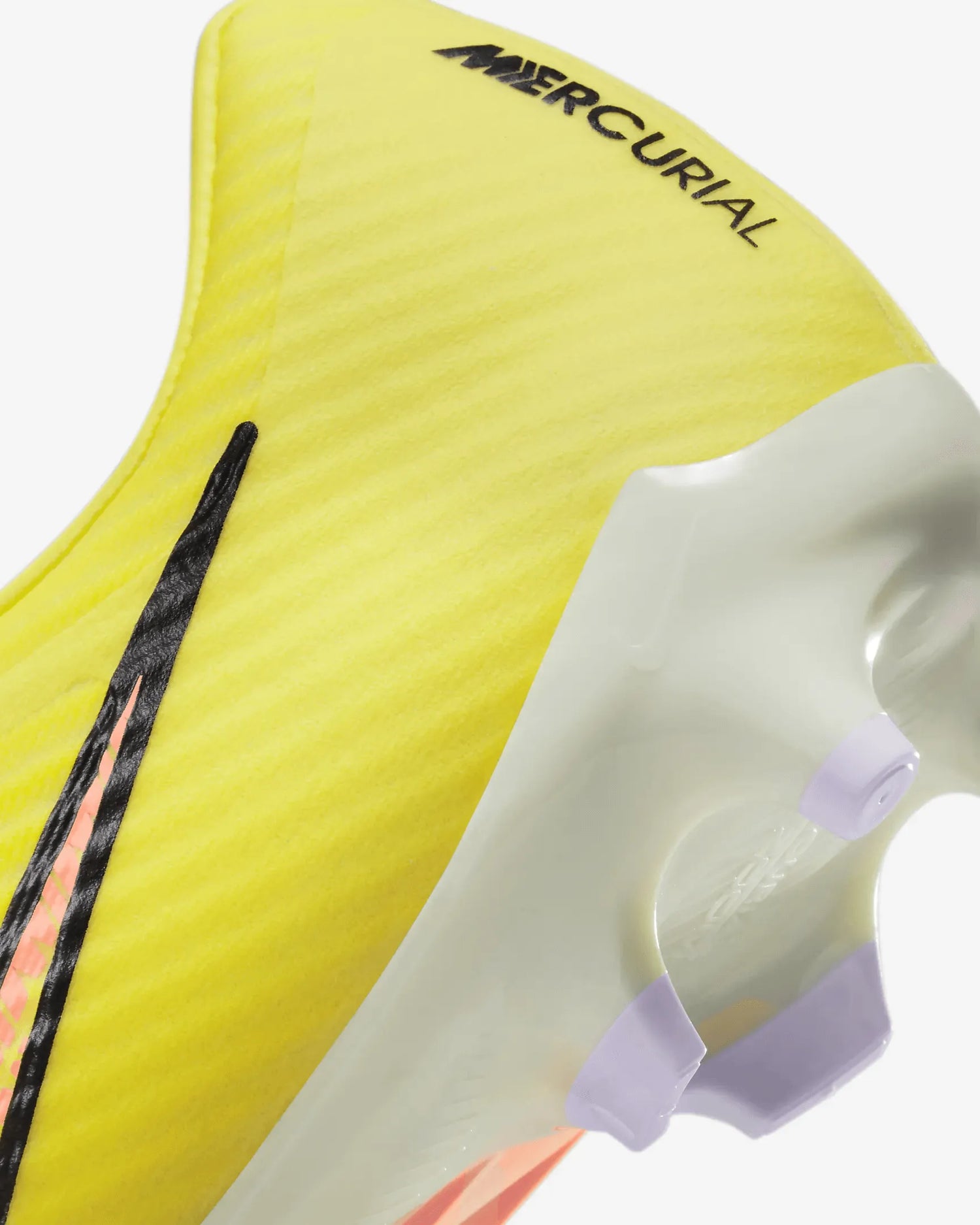 Nike Zoom Vapor 15 Academy FG/MG - Yellow Strike-Sunset Glow (Detail 3)