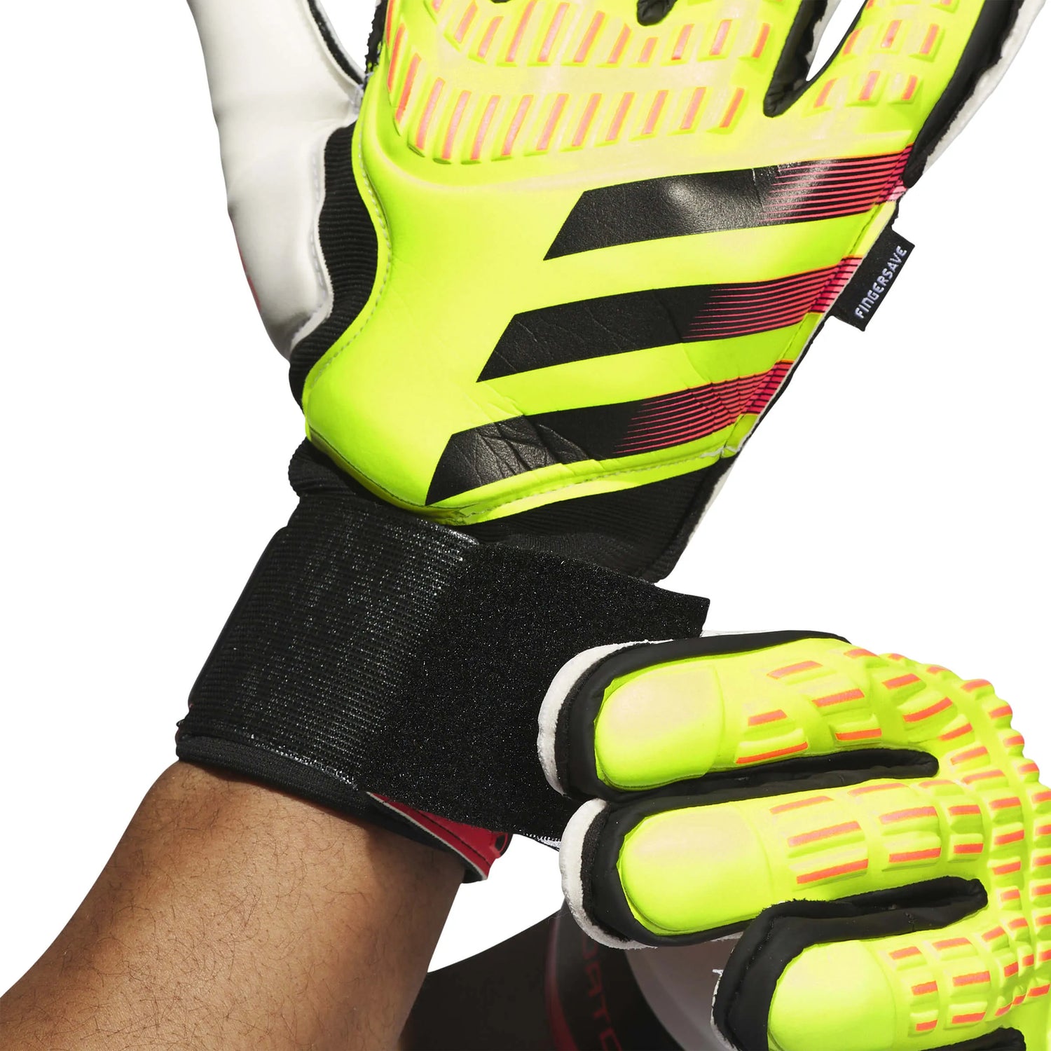 adidas Predator GL Match Fingersave Goalkeeper Gloves (Detail 1)