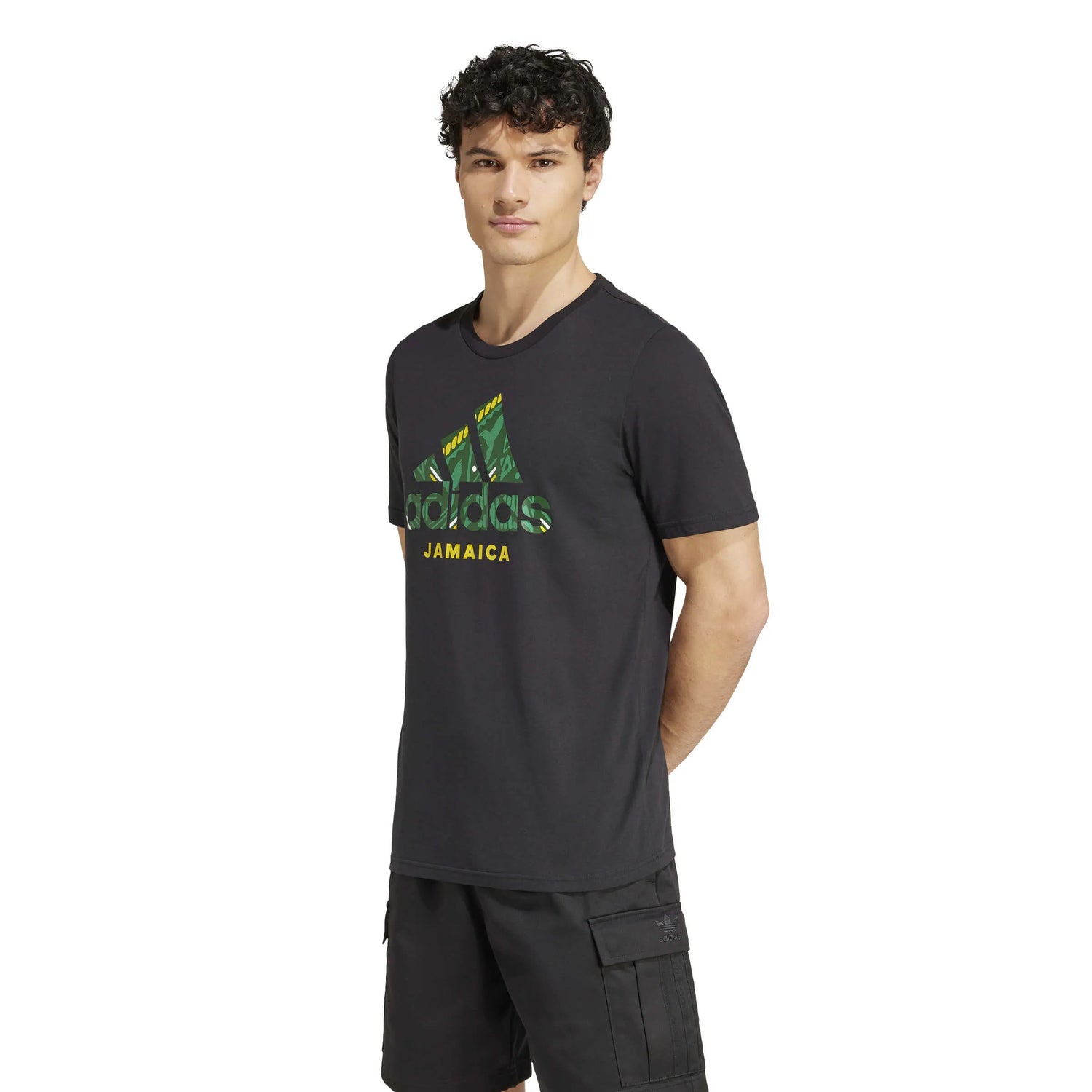 adidas 2024-25 Jamaica Men's Seasonal Graphic Tee (Model - Front)