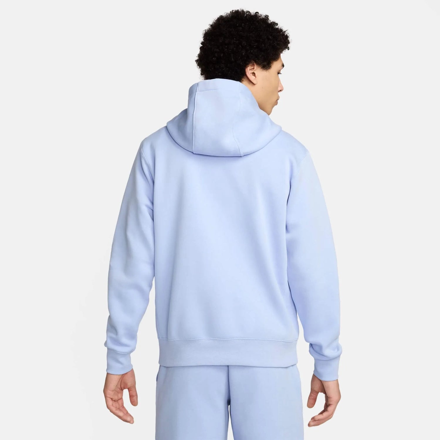 Nike 2024-25 France Men's NSW Club PO Hoodie (Model - Back)