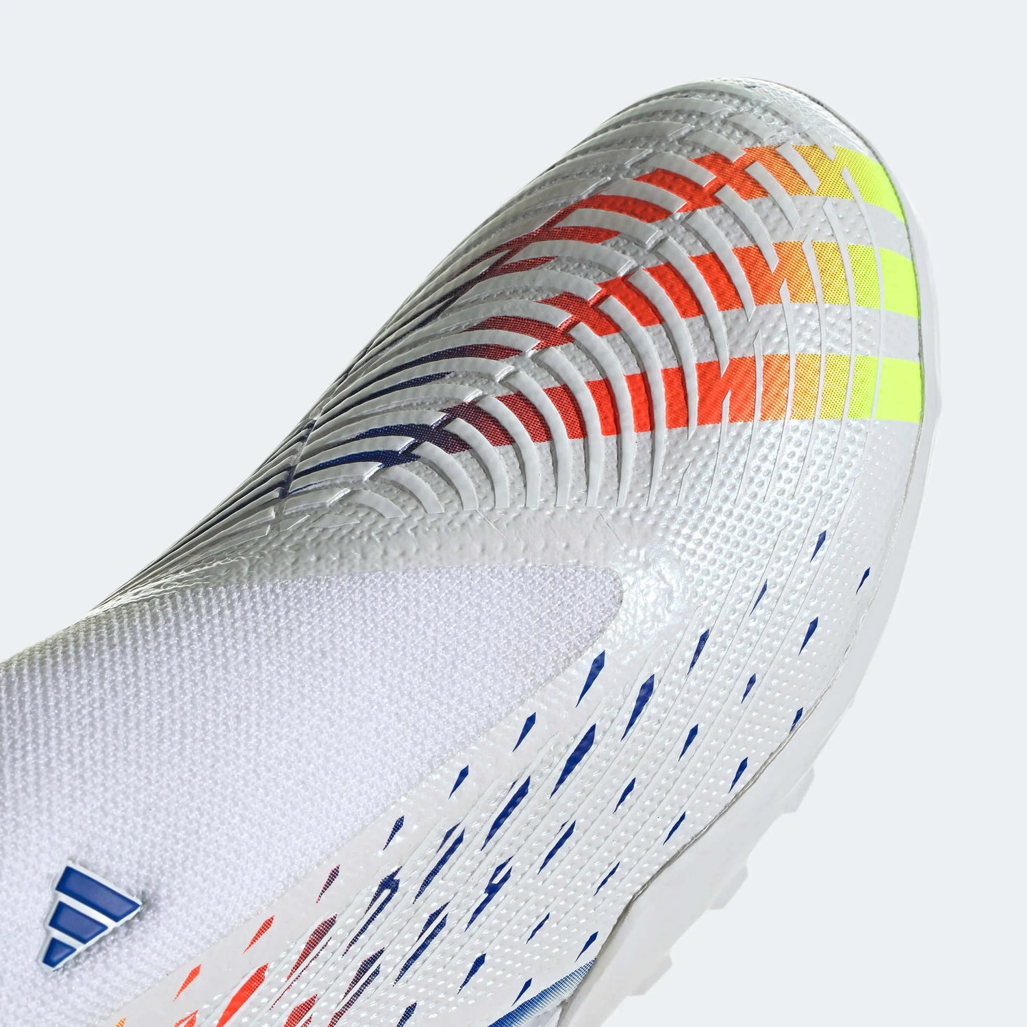 adidas Predator Edge.3 LL Turf - White-Yellow-Blue (Detail 1)