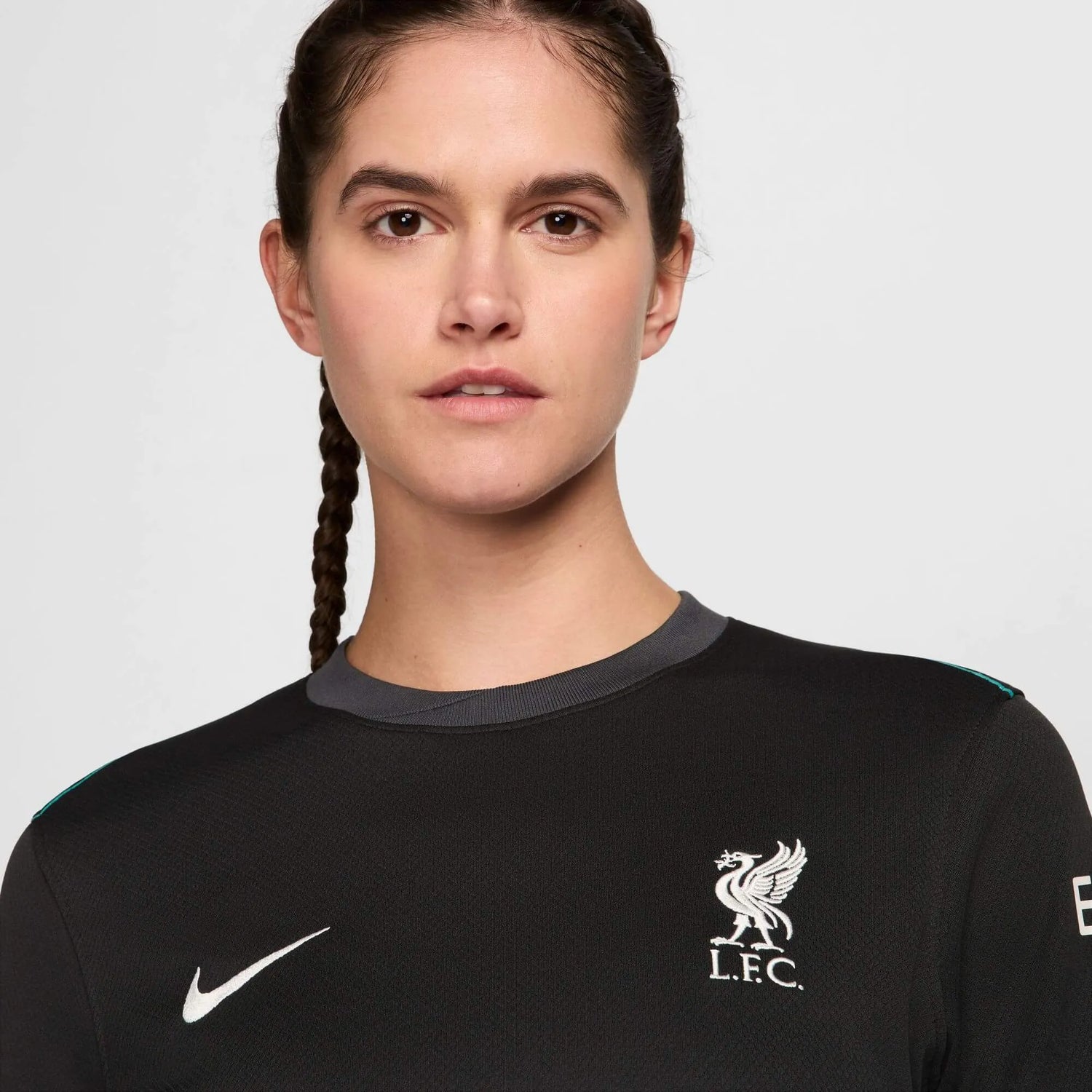 Nike 2024-25 Liverpool Women's Stadium Away Jersey (Detail 1)