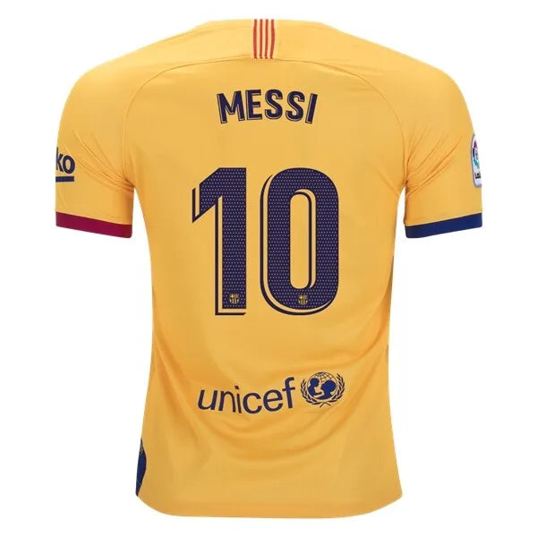 Nike 2019-20 Barcelona Away YOUTH Jersey - Yellow