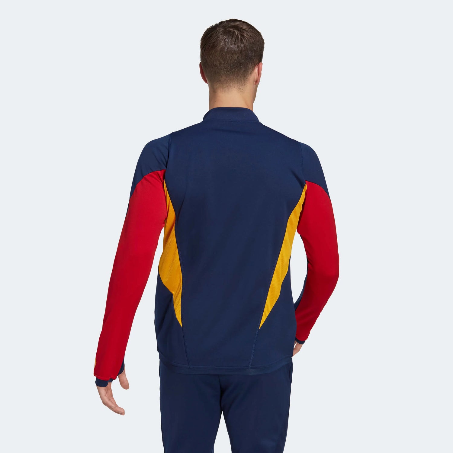 adidas 2022-23 Spain Training Top - Navy (Model - Back)