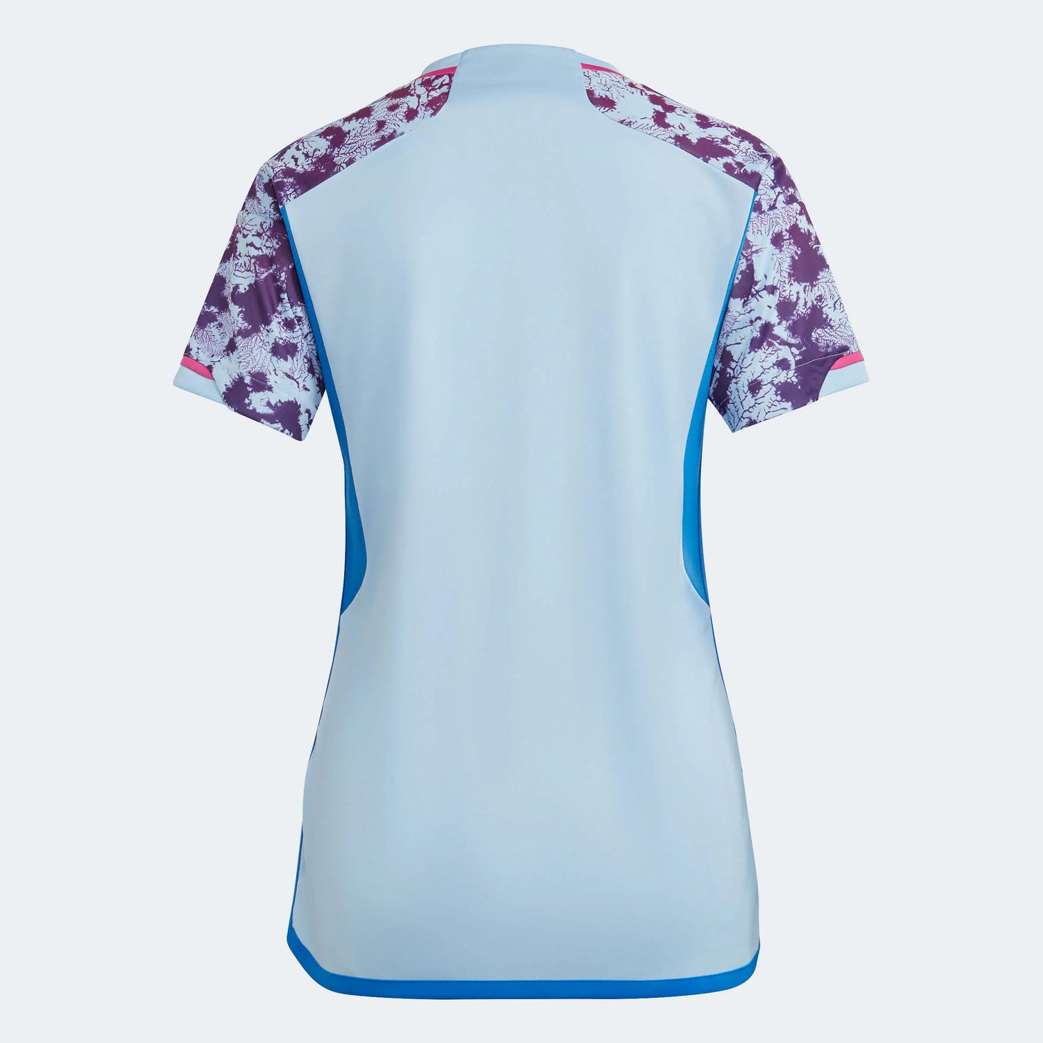 adidas 2023-24 Spain Womens Away Jersey - Glow Blue (Back)