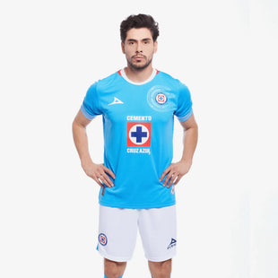 Pirma 2024-25 Cruz Azul Men's Stadium Home Jersey (Model - Front)