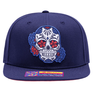 FI Collection Cruz Azul Me Da Mi Calaverita Snapchat Hat (Front)