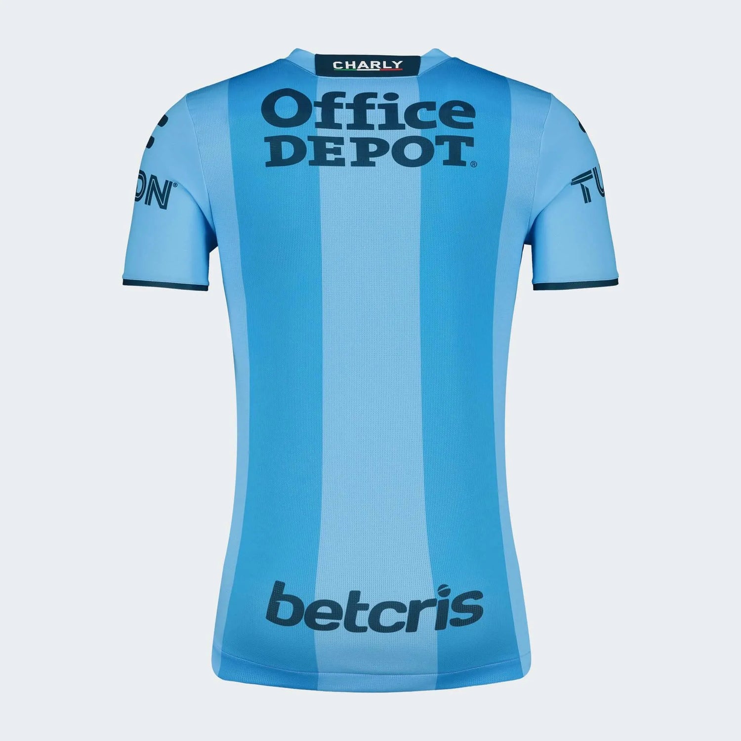 Charly 2022-23 Pachuca Away Jersey - Light Blue (Back)