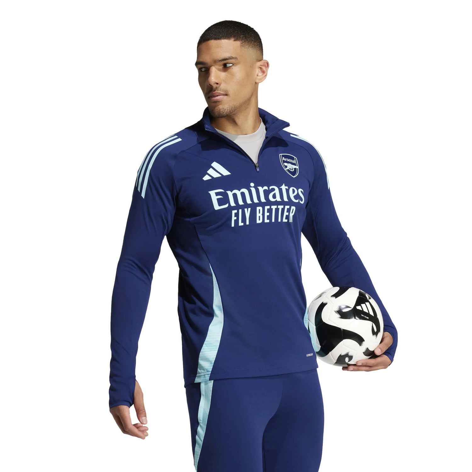 adidas 2024-25 Arsenal Men's Training Top (Model - Side)