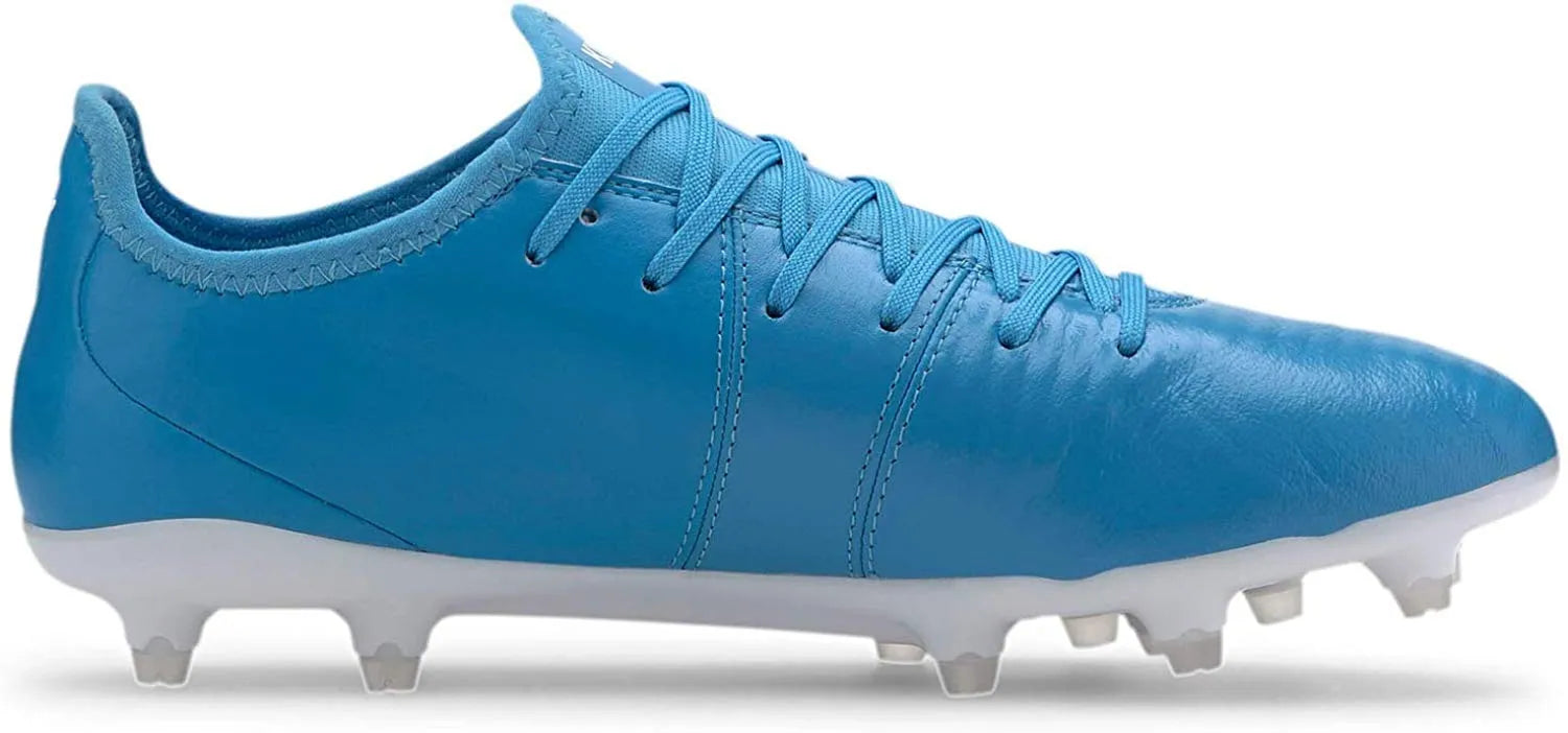 Puma King Pro FG - Sky Blue-White