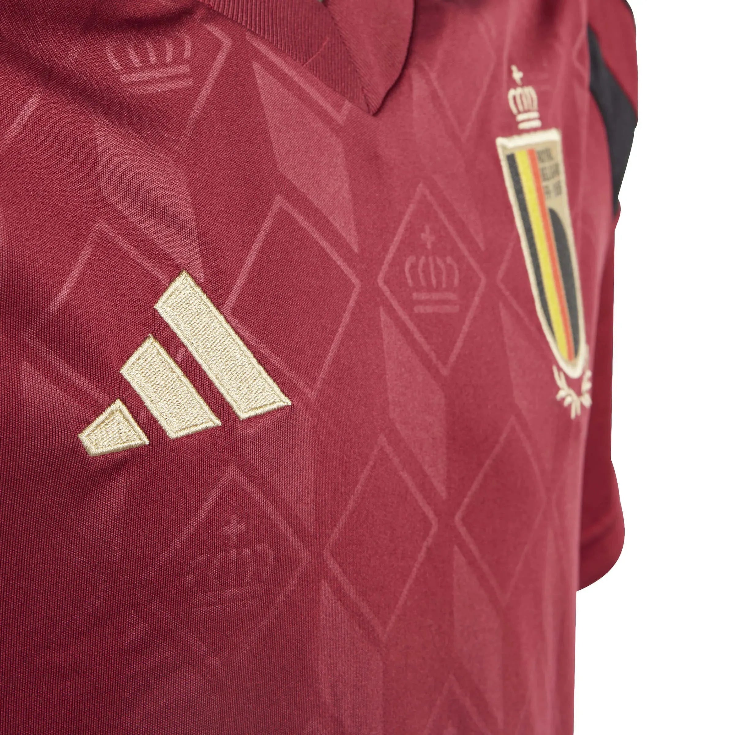 Adidas 2024 25 Belgium Youth Stadium Jersey YXS