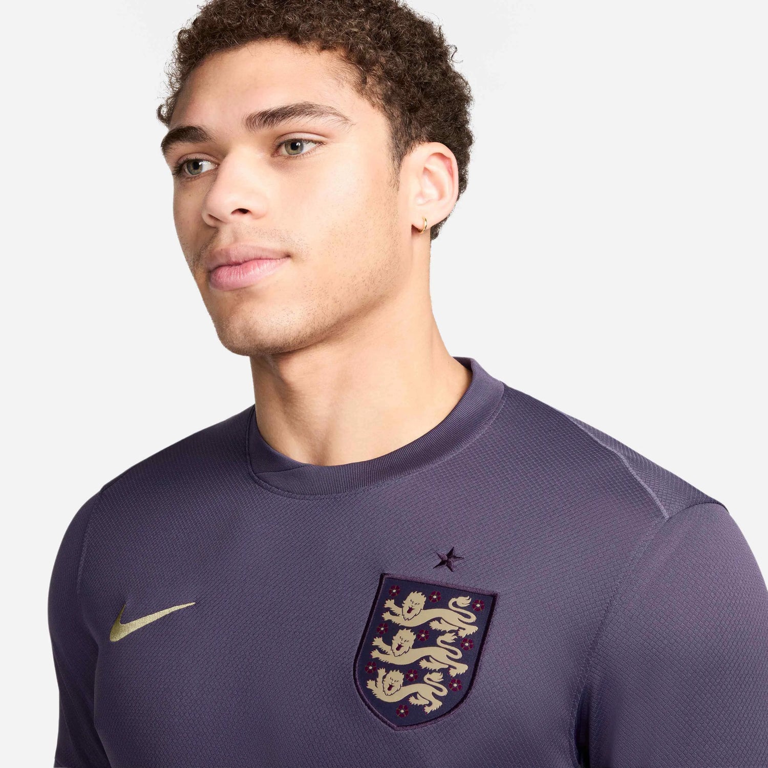 Nike 2024-25 England Men's Stadium Away Jersey (Detail 1)