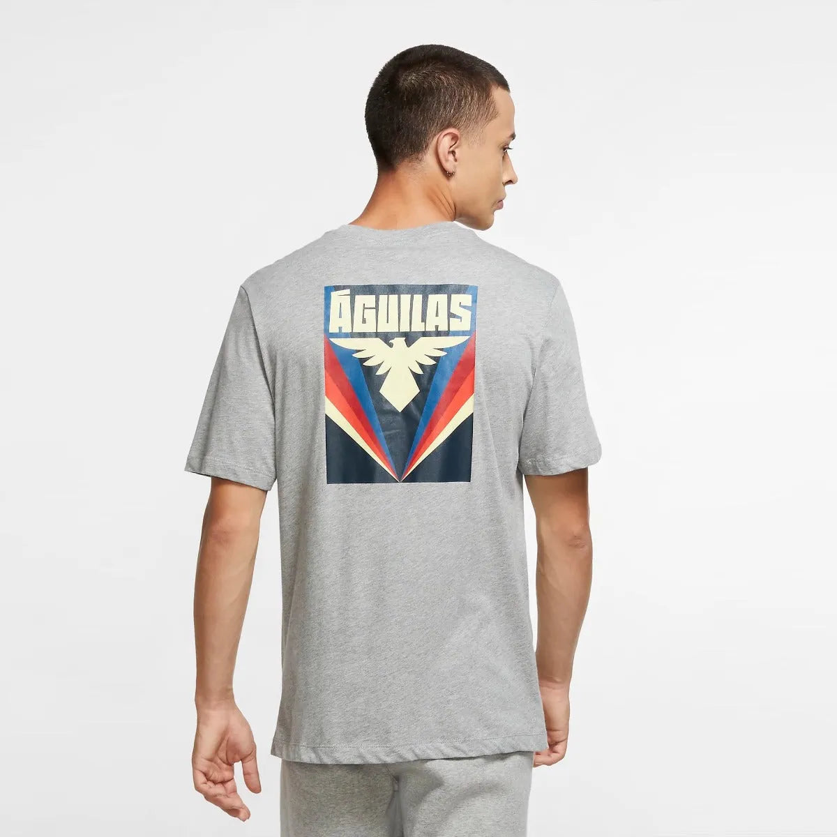 Nike 2020-21 Club America Voice Tee - Grey-Yellow