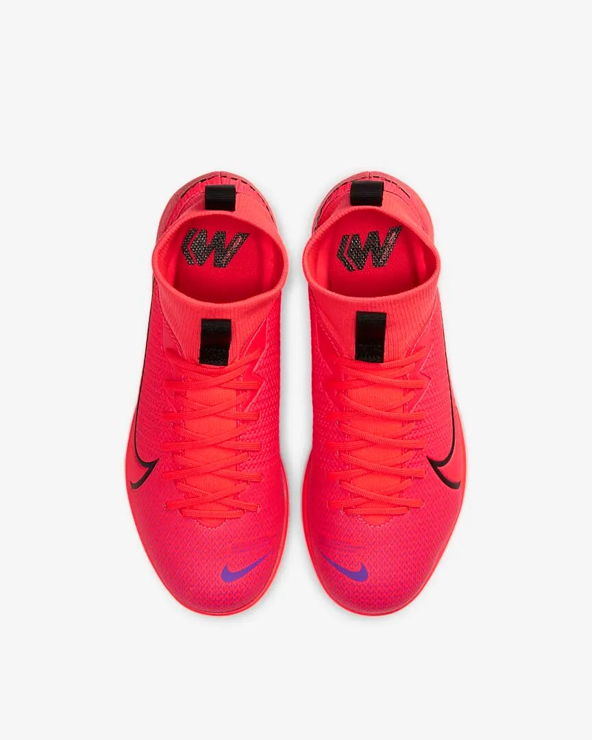 Nike JR Superfly 7 Academy IC - Crimson-Black