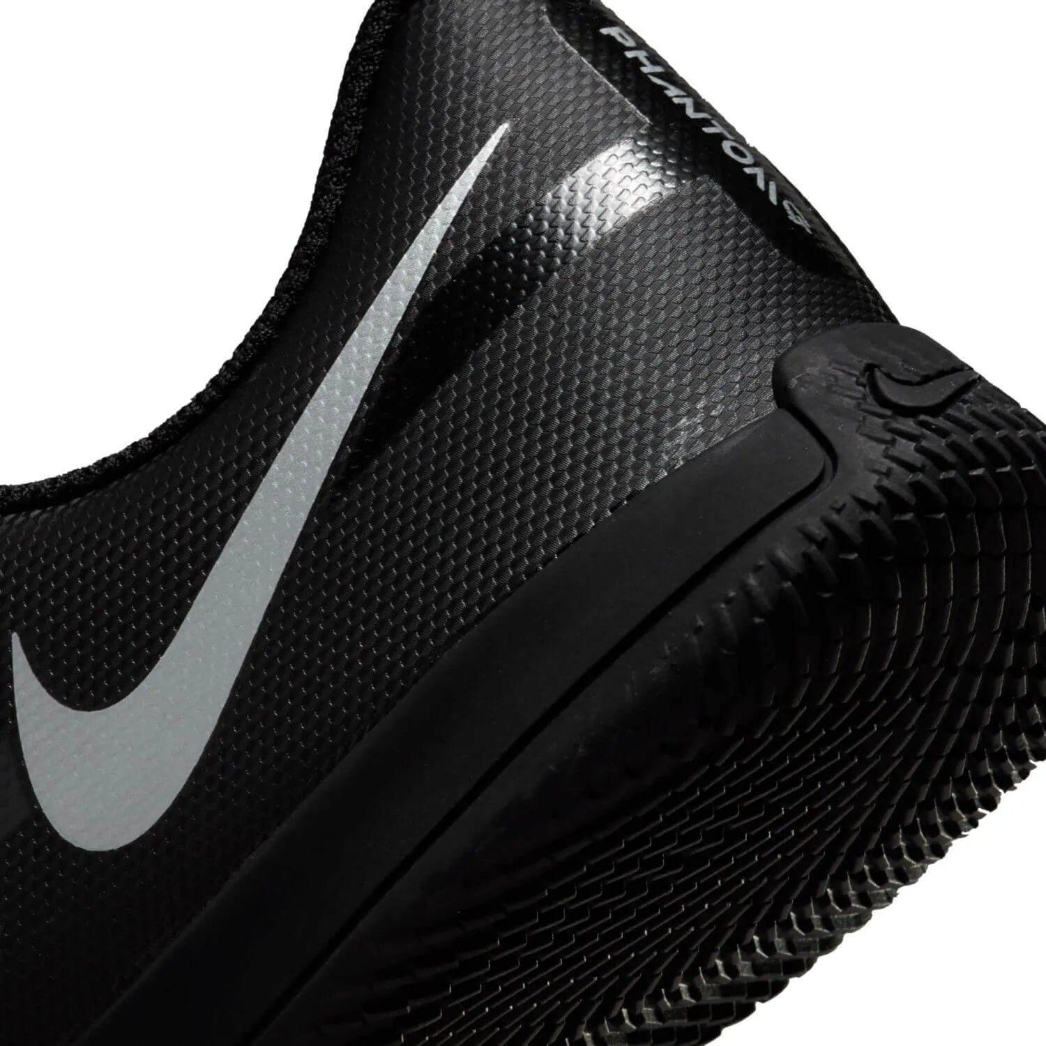 Nike JR Phantom GT2 Club Indoor - Black-Silver (Detail 2)