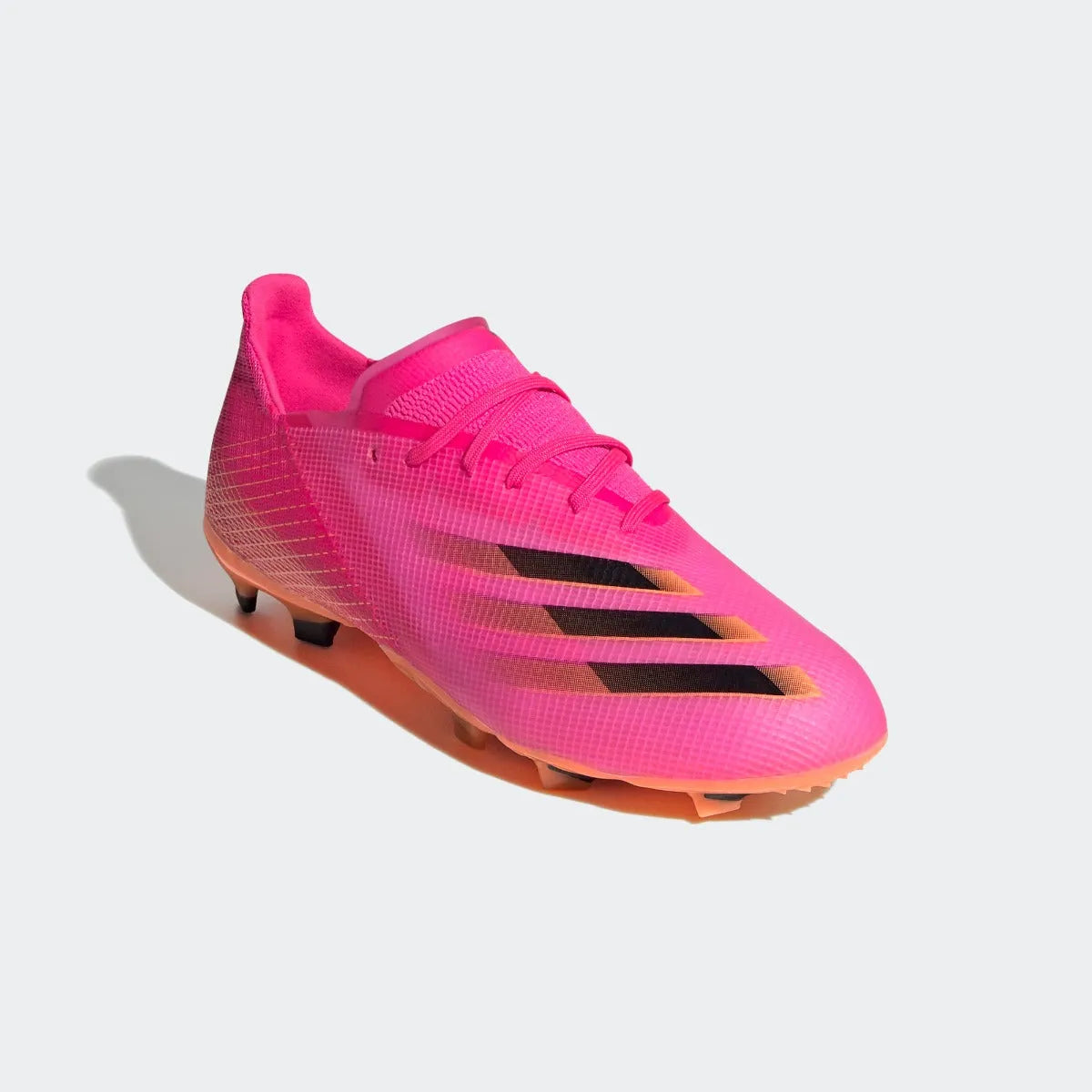 Adidas JR X Ghosted .1 FG - Pink-Black-Orange (Diagonal 1)