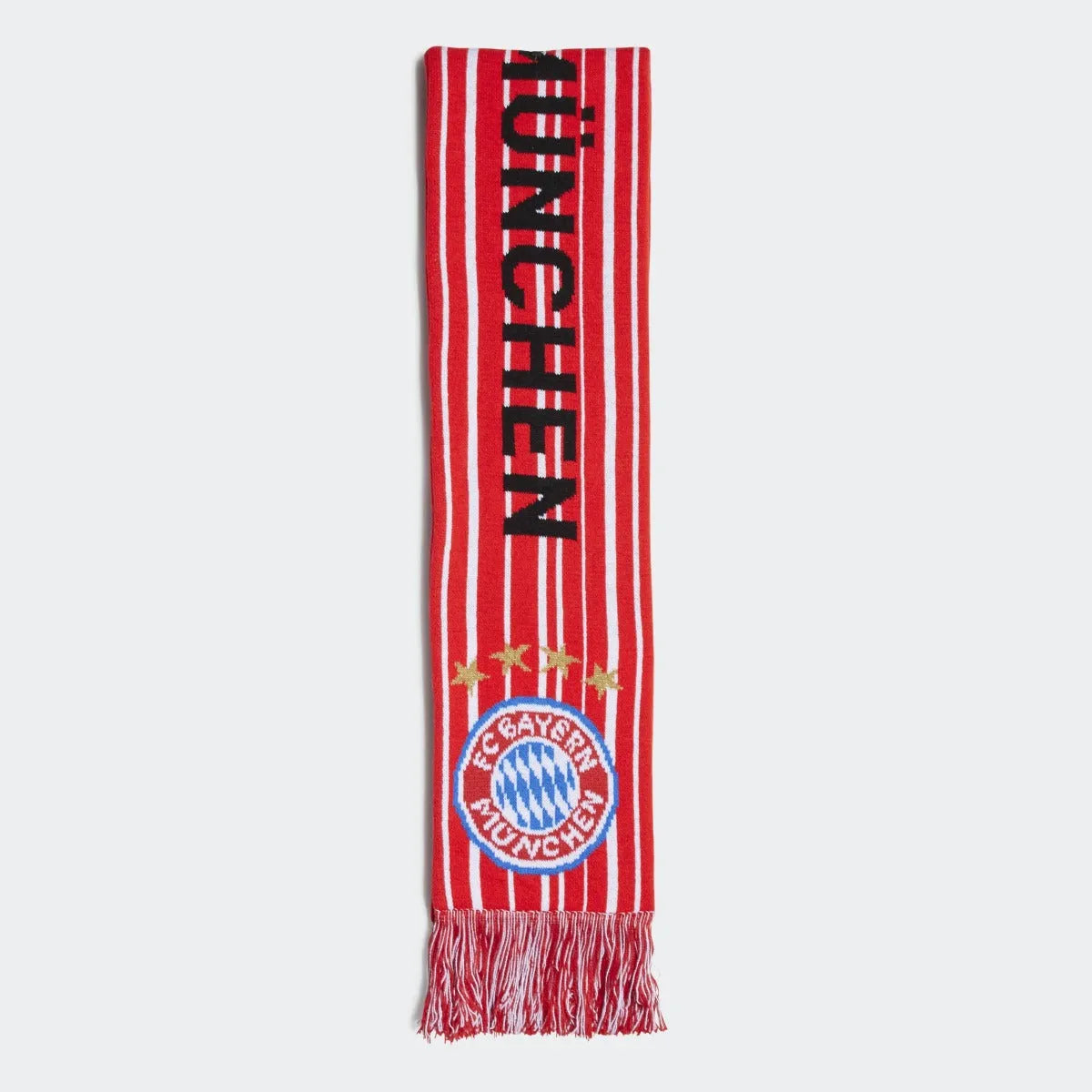 adidas 22-23 Bayern Munich Scarf - Red-White-Black