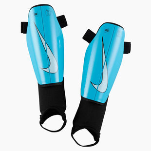 Nike Youth Charge Shin Guards Blue Fury_Black_Glacier Blue (Set)