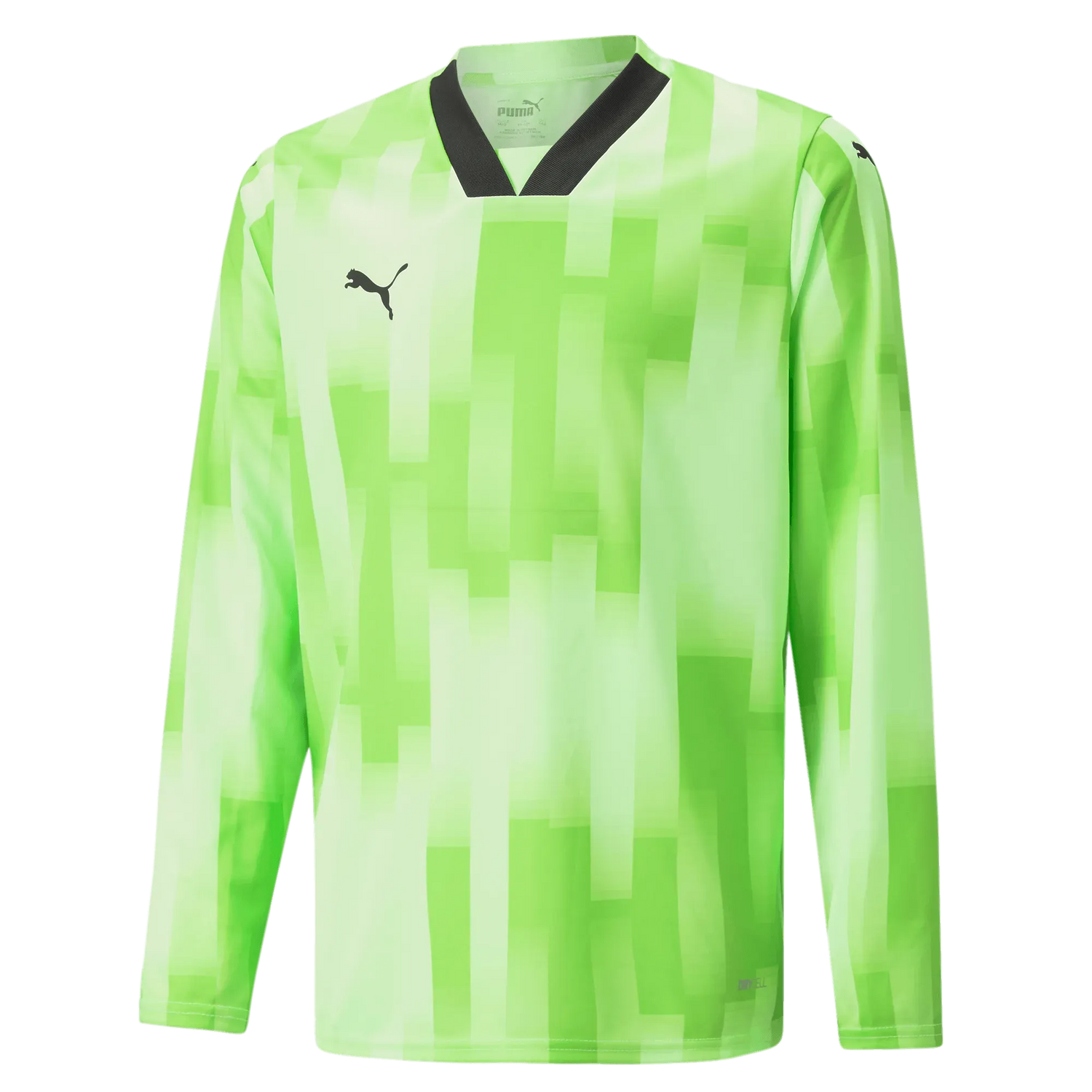 Puma Teamtarget Goalkeeper  Longsleeve Youth Jersey Fizzy Lime (Front)