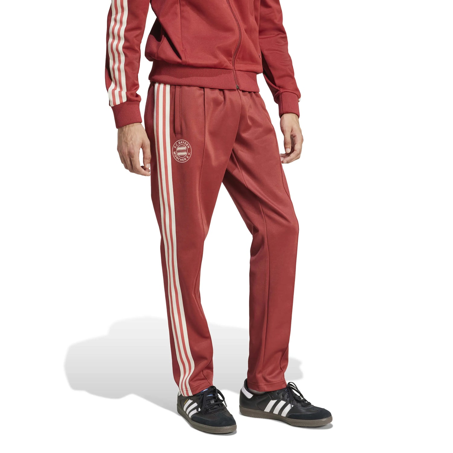 adidas 2024-25 Bayern Munich Men's Originals Track Pants (Model - Side)