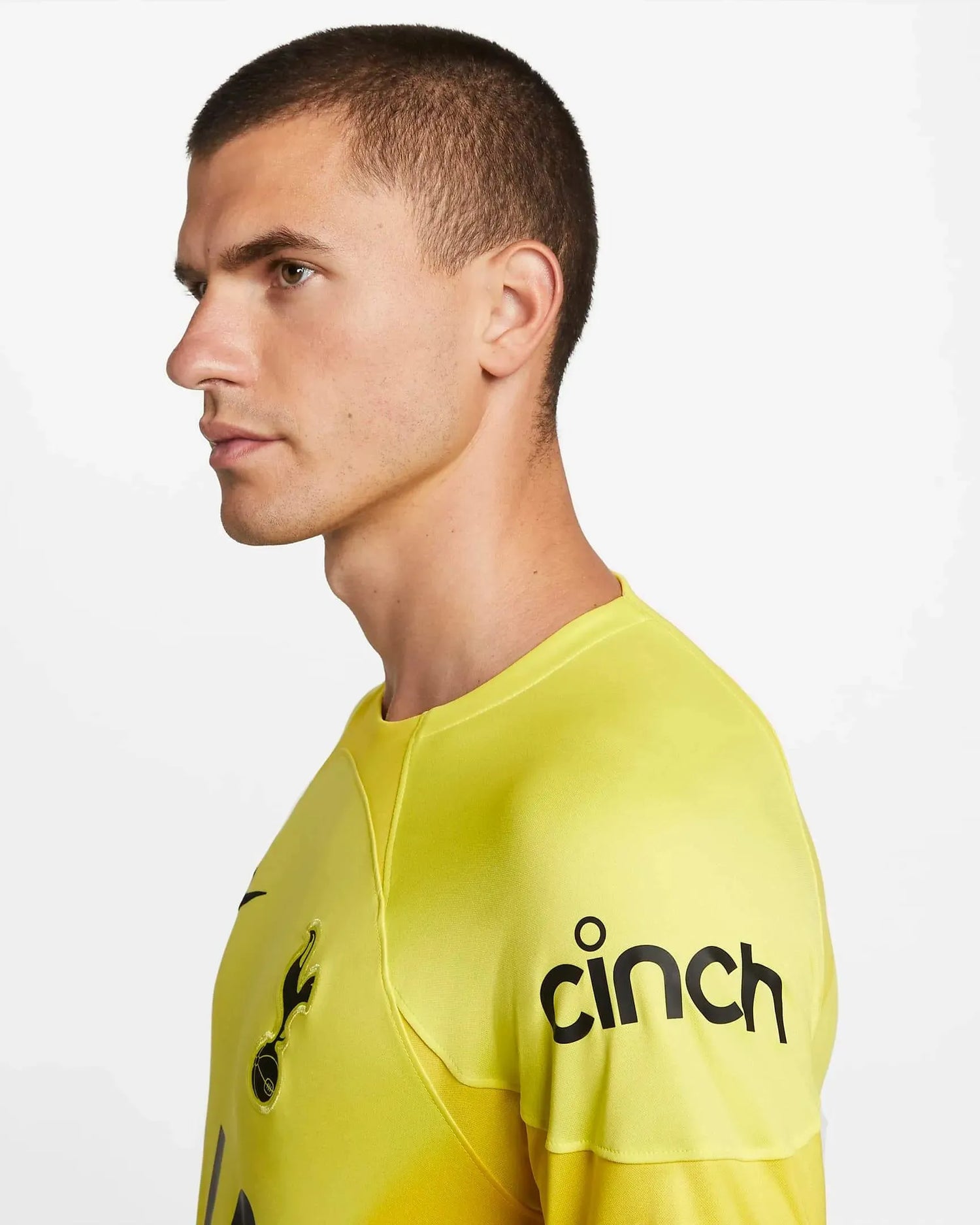 Nike 2022-23 Tottenham Goalkeeper Jersey - Yellow (Detail 2)