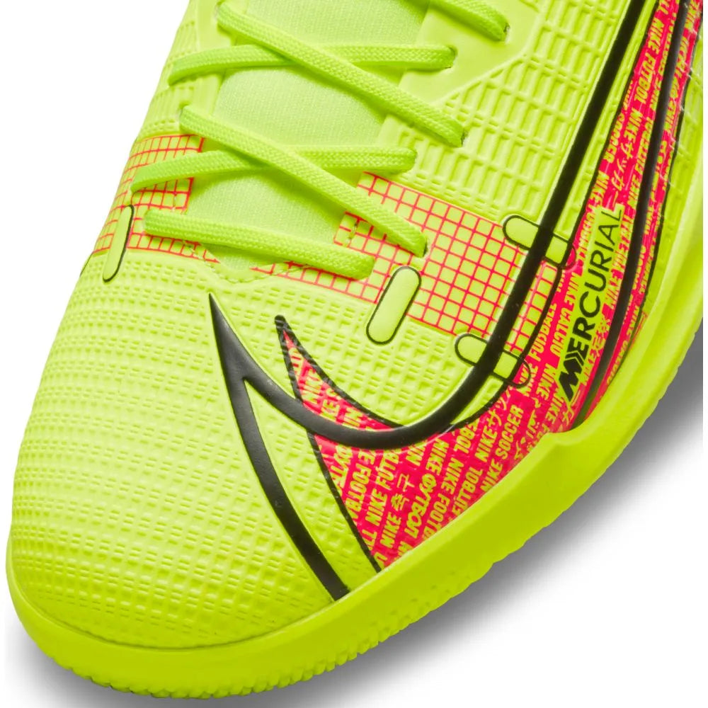 Nike Superfly 8 Academy IC - Volt-Bright Crimson (Detail 1)