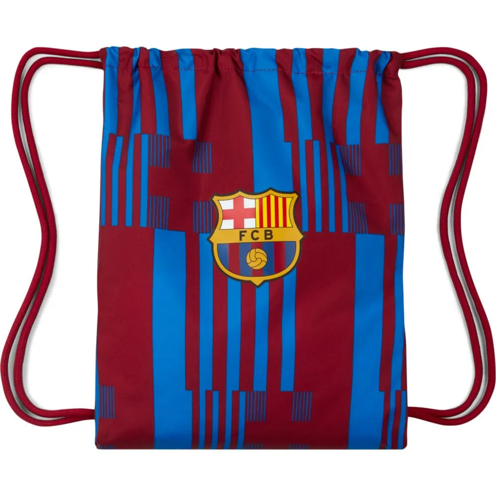 Nike 2021-22 Barcelona Stadium Gymsack - Noble Red-Soar (Back)