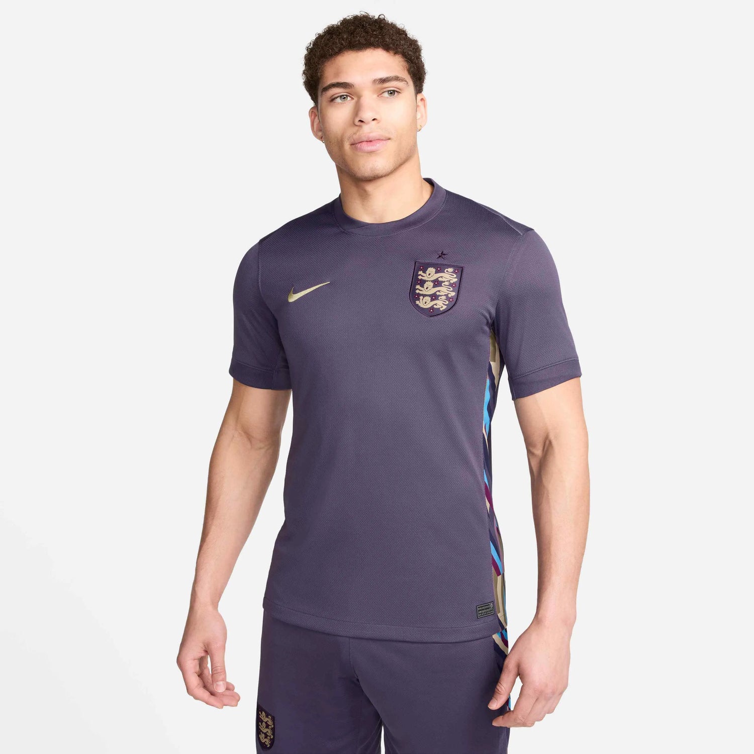 Nike 2024-25 England Men's Stadium Away Jersey (Model - Front)