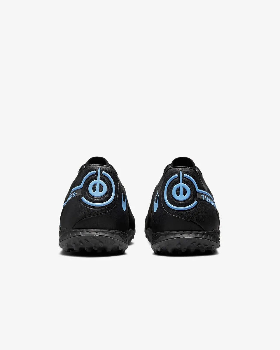 Nike React Legend 9 Pro TF - Black-Blue (Pair - Back)