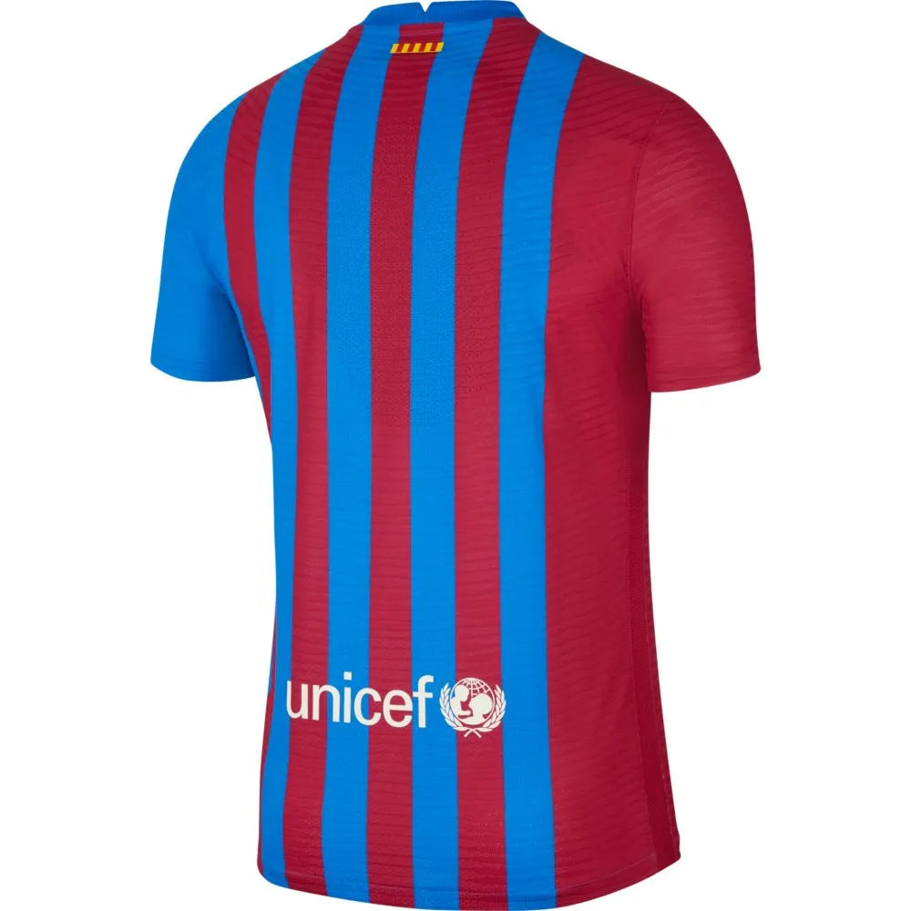 Nike 2021 22 Barcelona Home Authentic Vapor Match Jersey Soar Pale Ivory