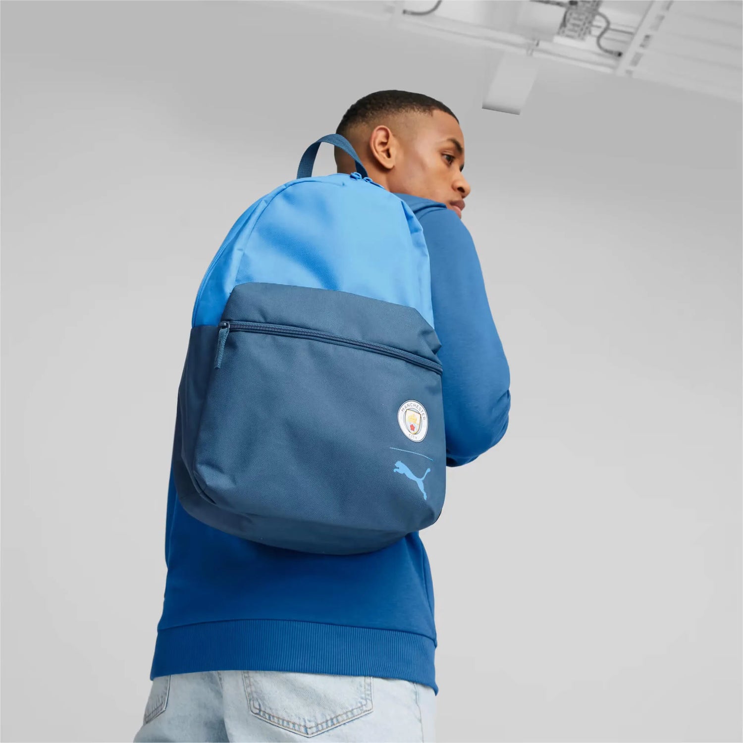 Puma 2023-24 Manchester City Fan Backpack (Model 1)