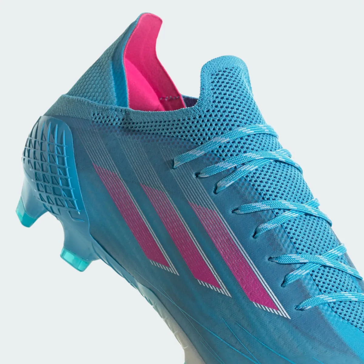 Adidas X Speedflow .1 FG - Sky Rush-Shock Pink (Detail 1)