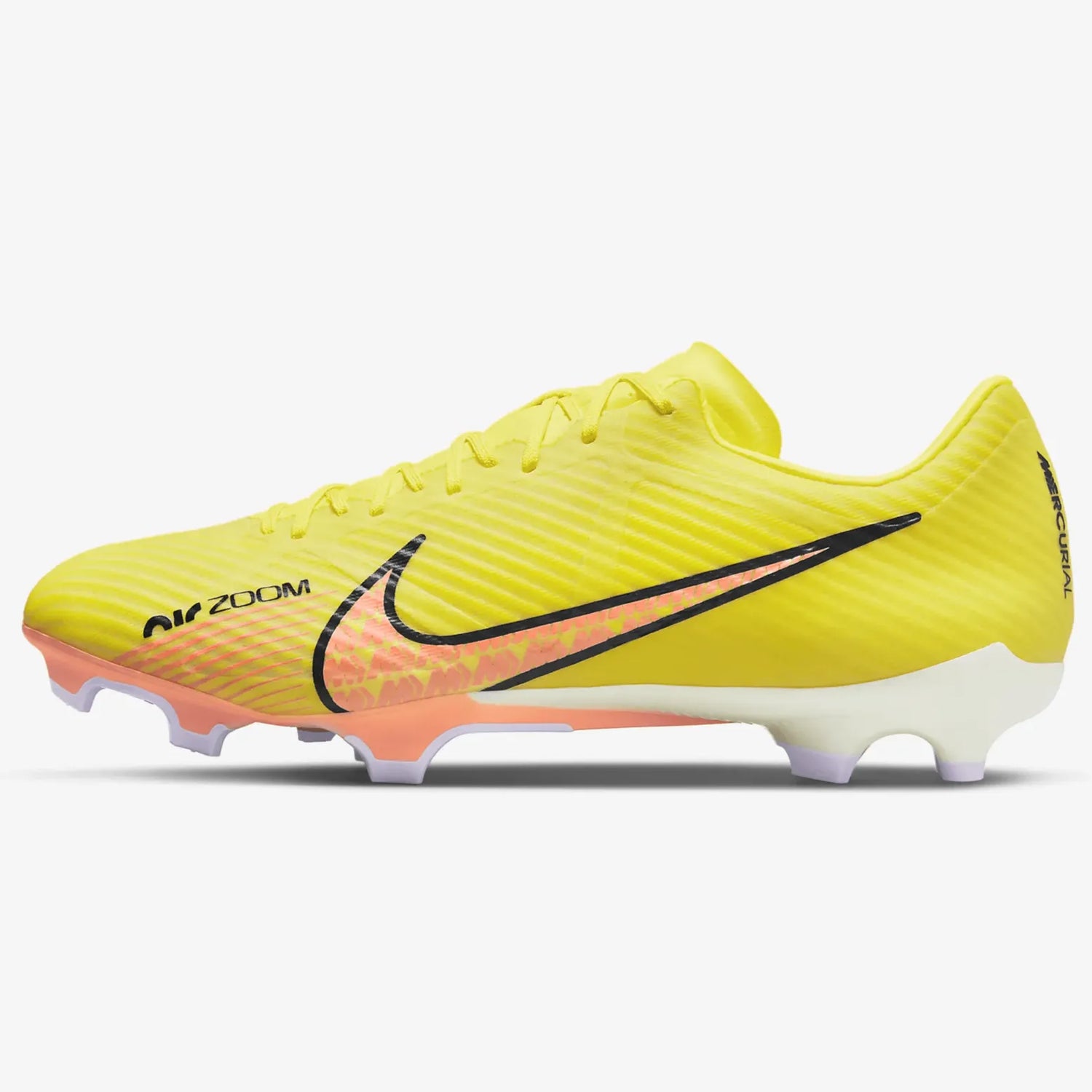 NEW Nike Vapor 15 Club FG/MG 2024 Mens 8.5 Womens 10 Yellow Strike/Sunset Glow