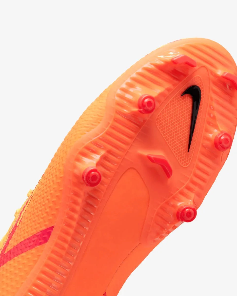 Nike Phantom GT2 Academy DF FG-MG - Laser Orange-Black (Detail 1)