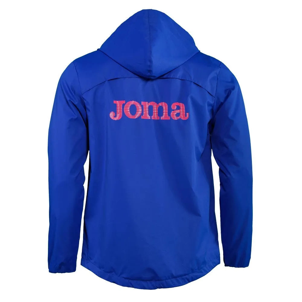 Joma 2021-22 Cruz Azul Raincoat Jacket - Royal (Back)