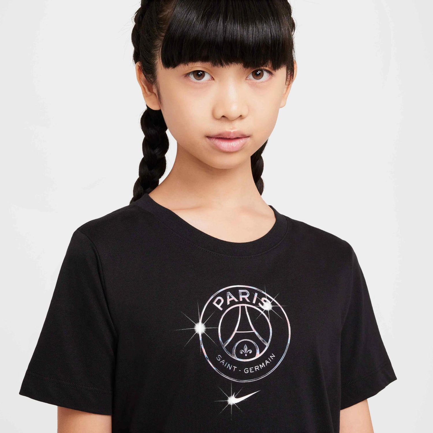 Nike 2024-25 PSG Youth Crest Tee (Detail 1)