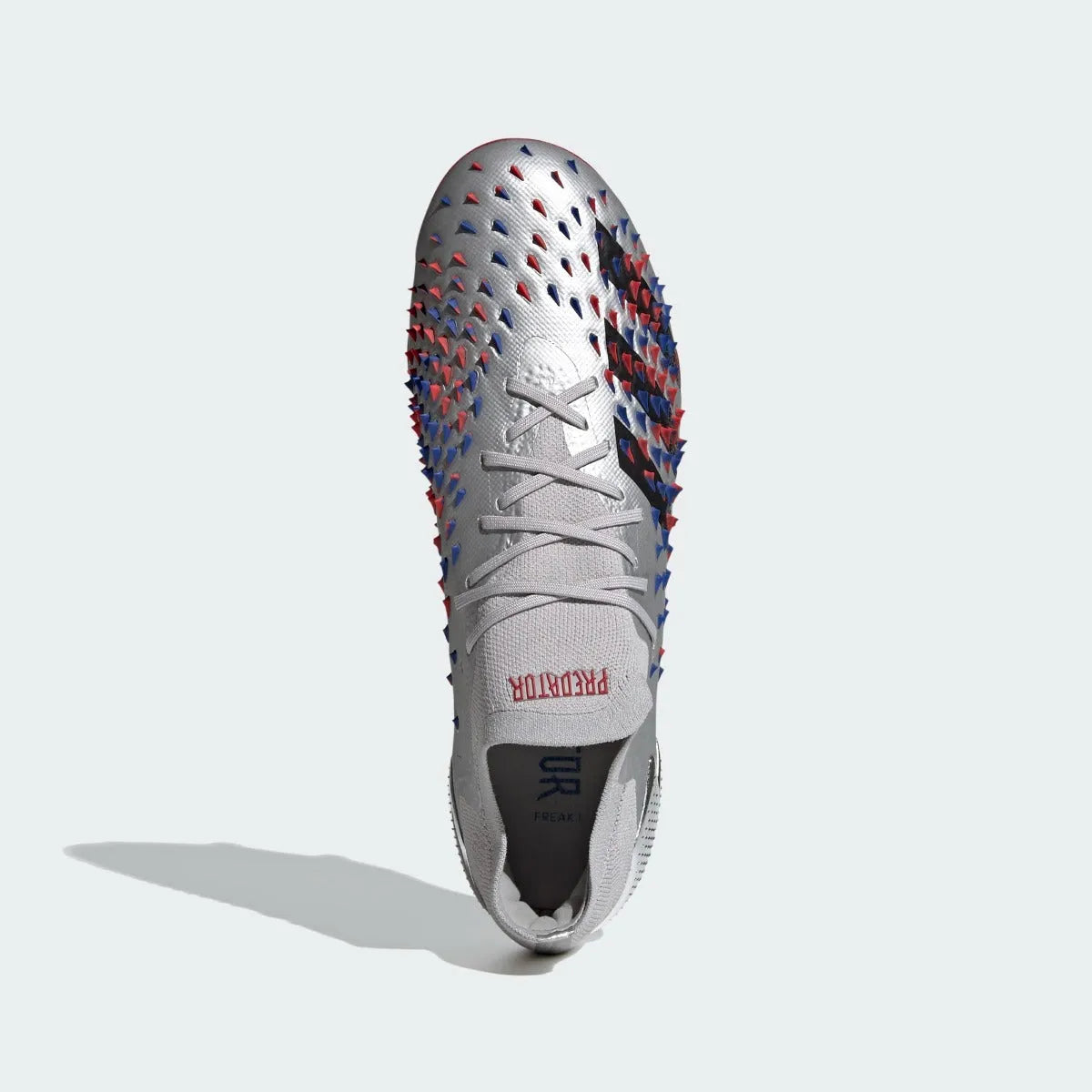 Adidas Predator Freak .1 Low FG - Silver Metallic-Red-Royal (Top)