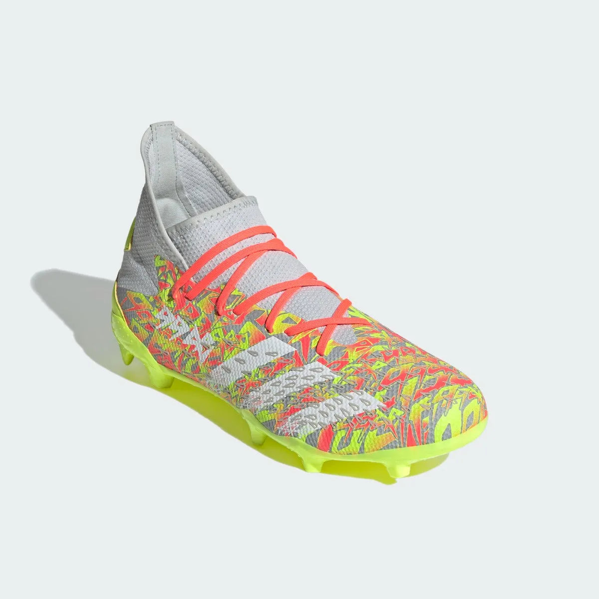 Adidas Predator Freak .3 FG - Clear Grey-Solar Yellow (Diagonal 1)