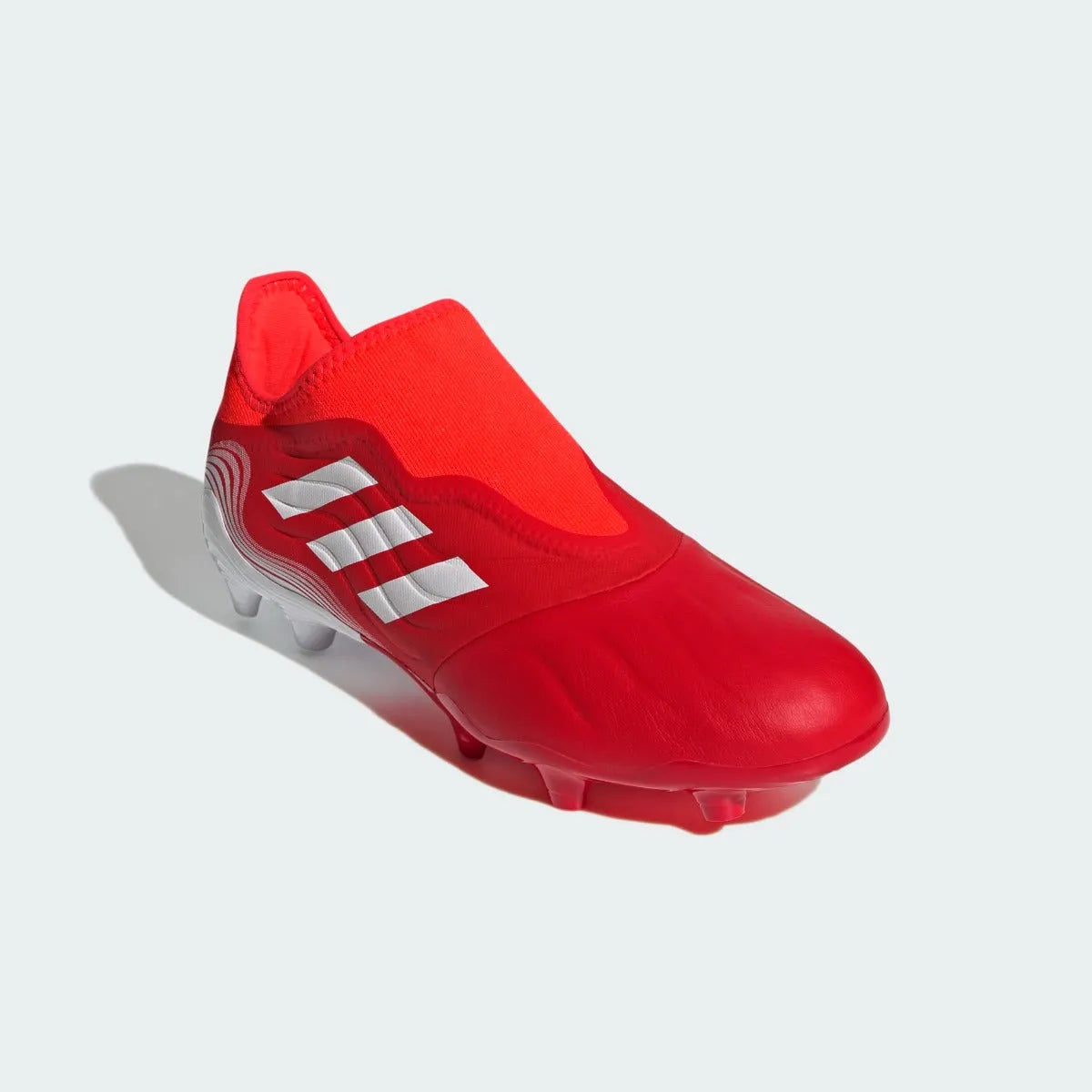 Adidas Copa Sense .3 Laceless FG - Red-White (Diagonal 1)