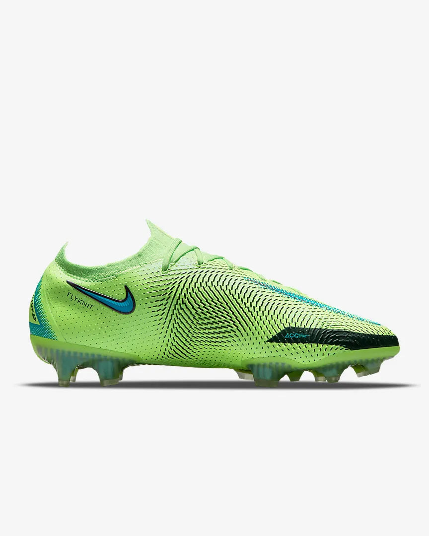 Nike Phantom GT Elite FG - Lime Glow-Turquoise (Side 2)