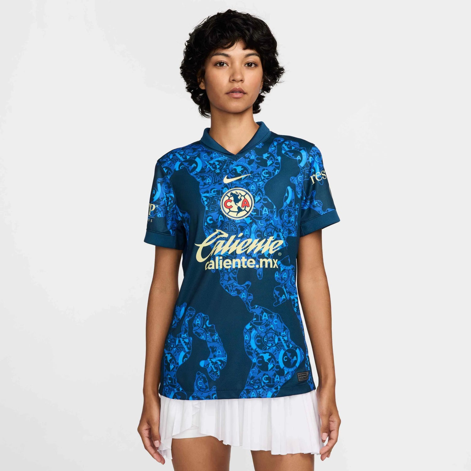 Nike 2024-25 Club America Women's Stadium Away Jersey (Model - Front)