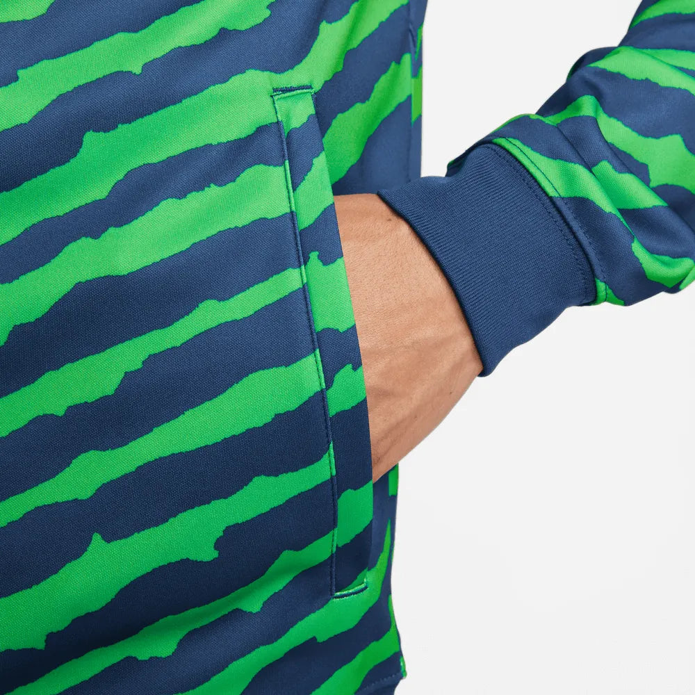 Nike 2022-23 Brazil Anthem Jacket (Detail 2)