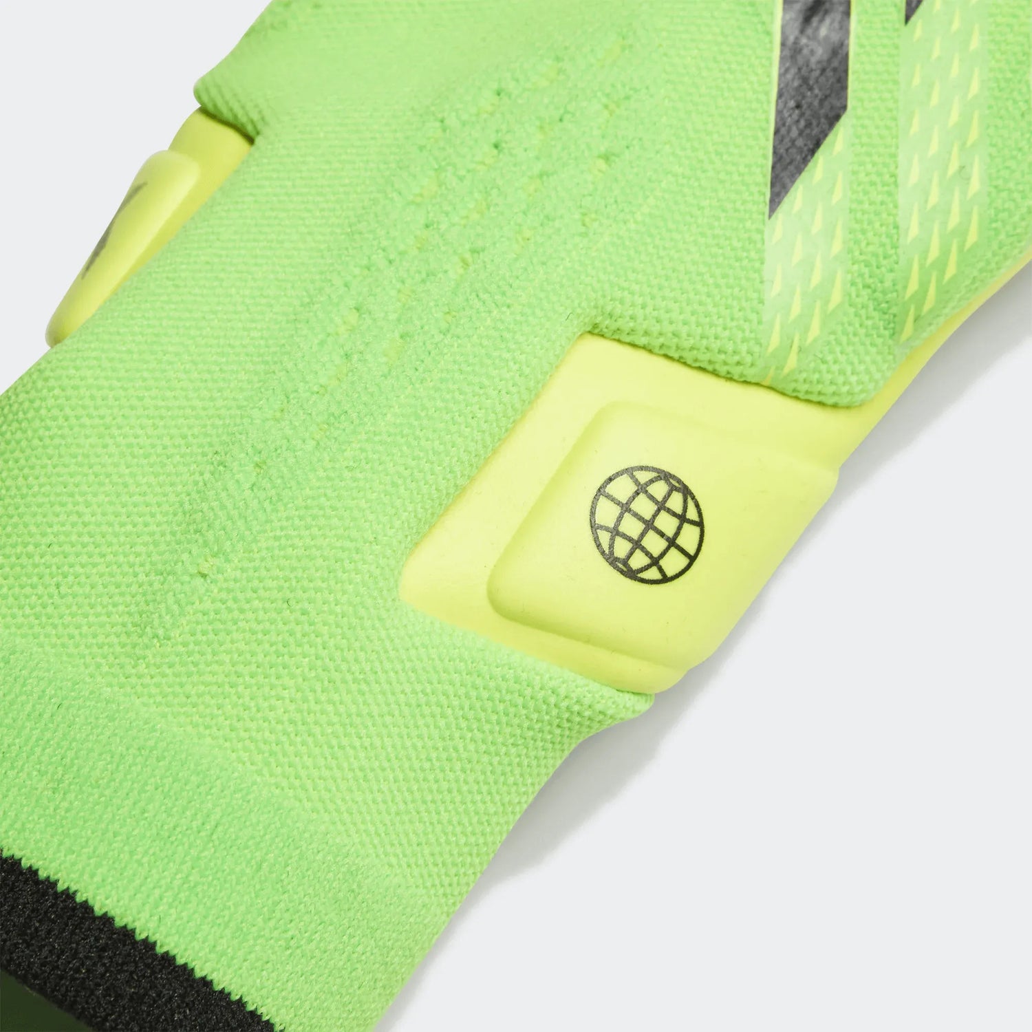 adidas X Speedportal Pro Goalkeeper Gloves - Solar Green-Black-Solar Yellow (Detail 1)