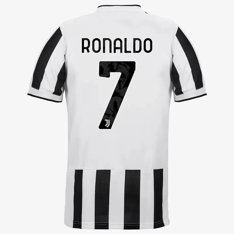 Adidas 2021-22 Juventus Home Jersey - White-Black