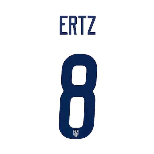 USA 2020/21 Home Women Ertz #8 Jersey Name Sets